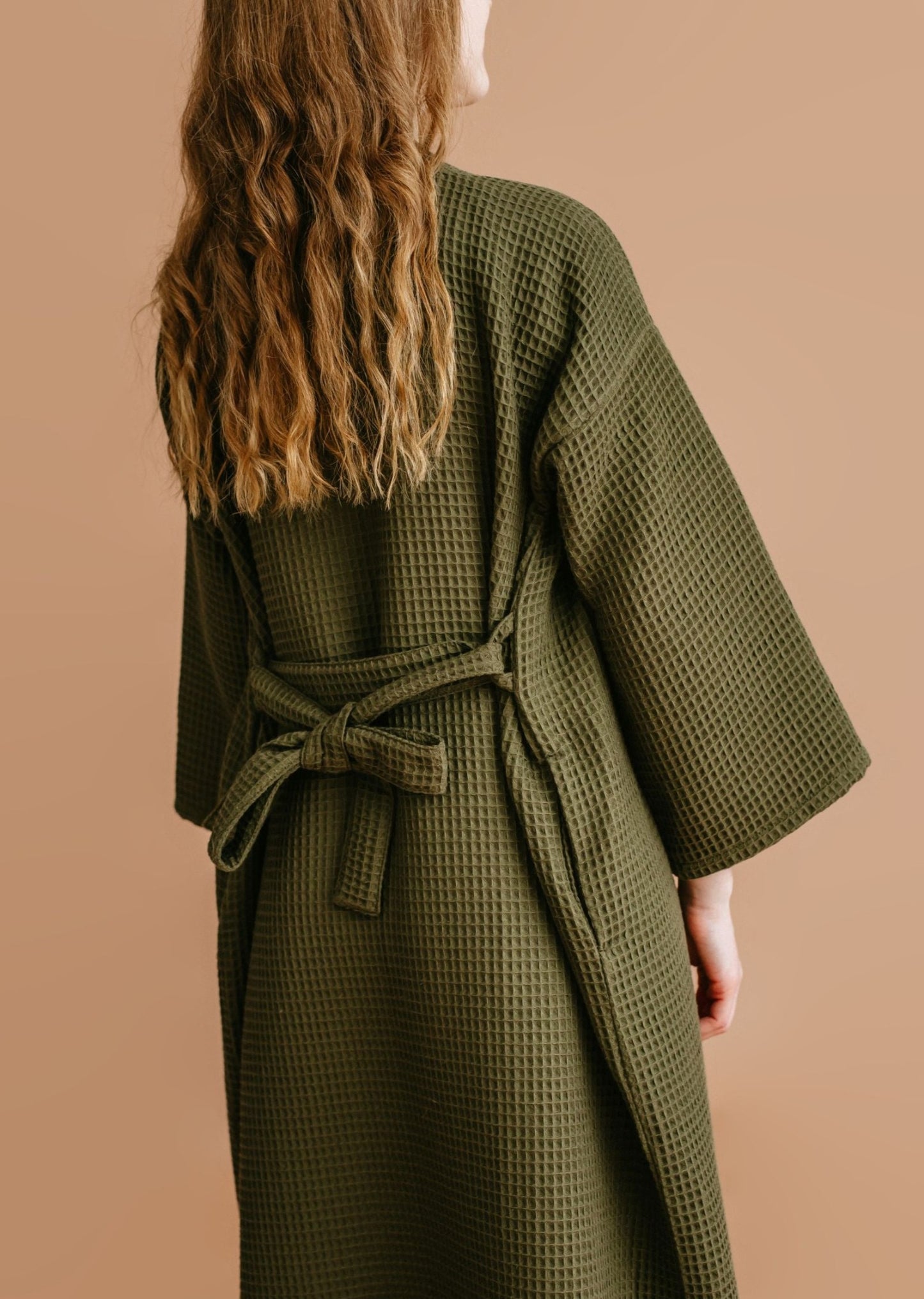 Vahvelkangast kimono - Kuldniit