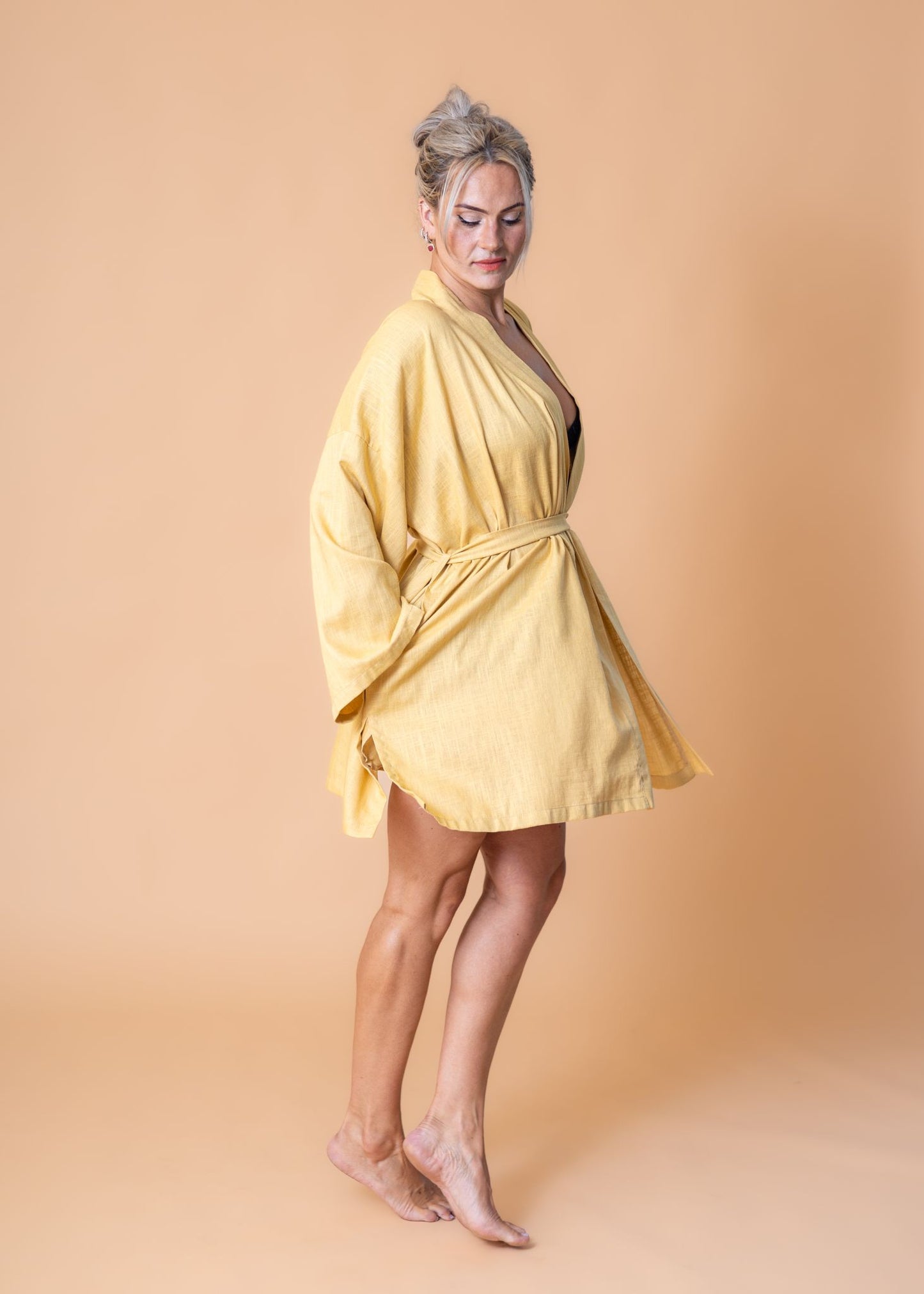 Linane kollane kimono