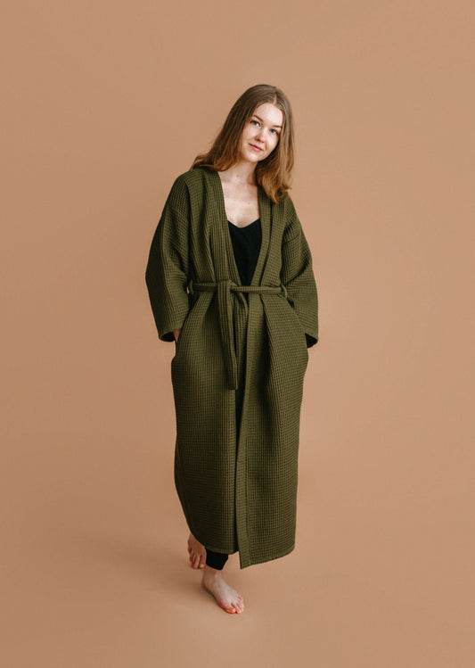 Vahvelkangast kimono - Kuldniit