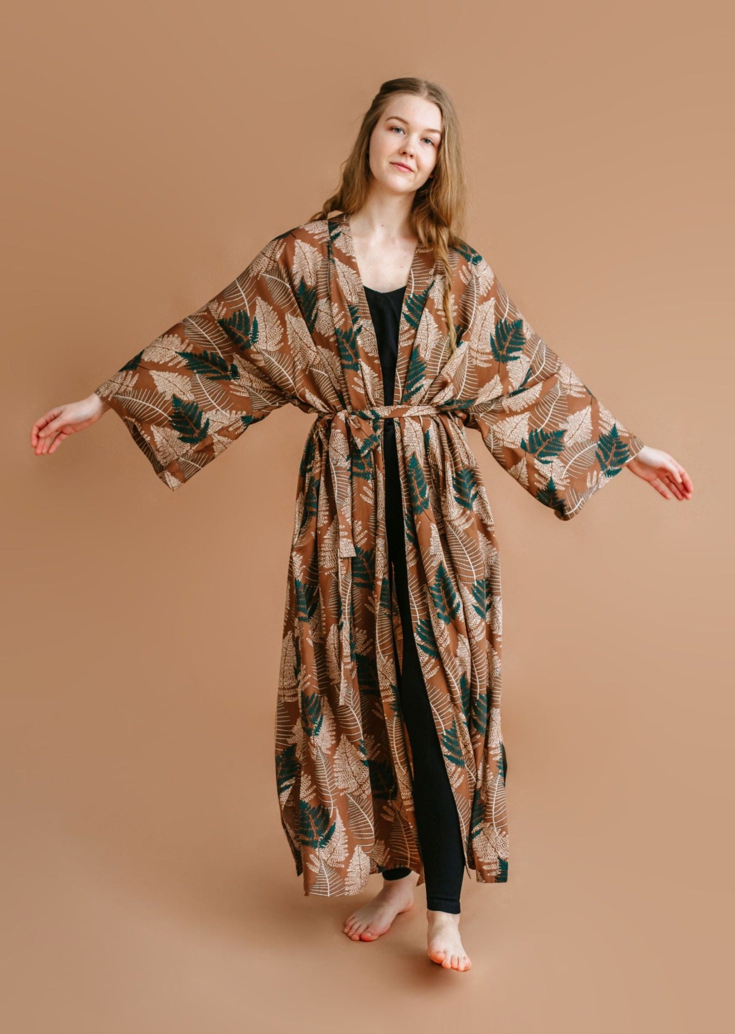 Lehemustriga kimono - Pilt 2