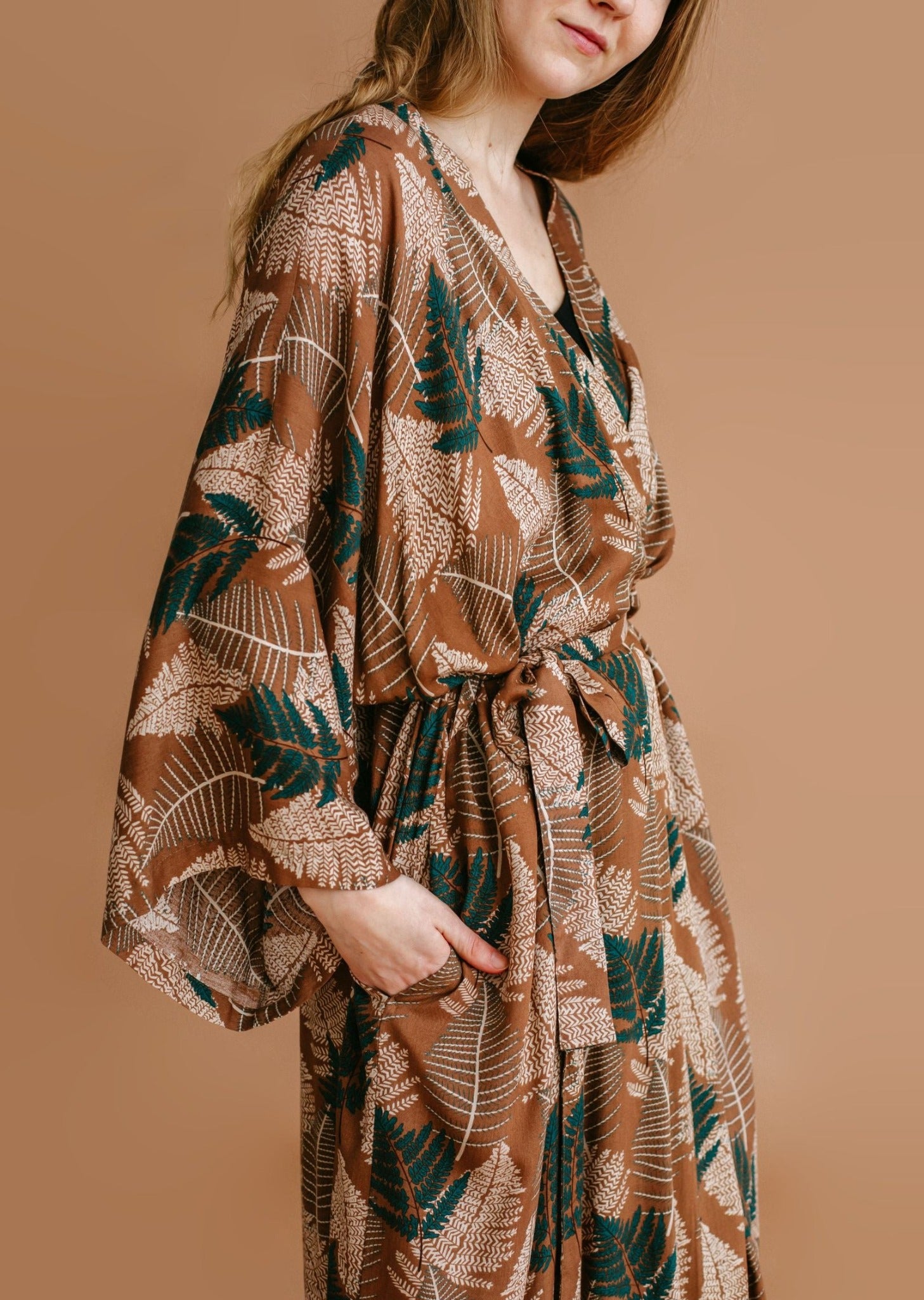Lehemustriga kimono - Pilt 5