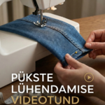 Pükste lühendamise meistriklass: Teksadest viigipüksteni