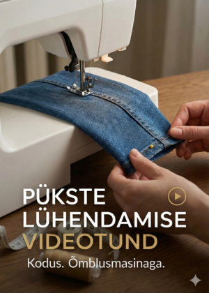 Pükste lühendamise meistriklass: Teksadest viigipüksteni